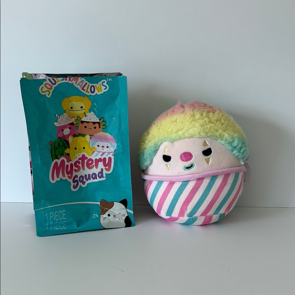 Squishmallows Declan the Clown 🤡 Mystery Squad Bag